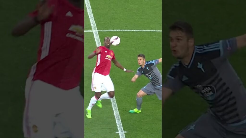 Pogba med en uheldig tabbe
