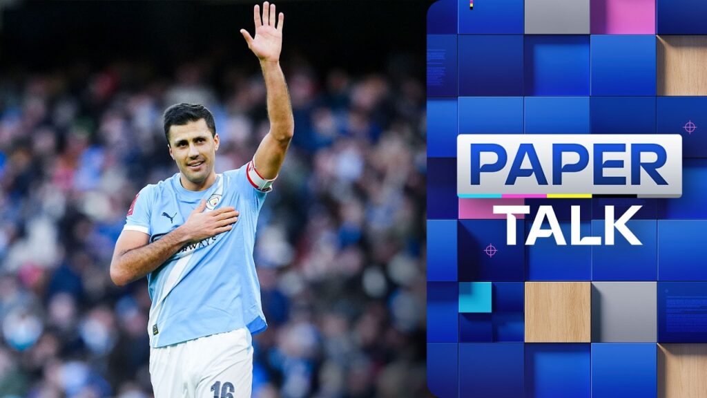 Rodri vinker til supporterne