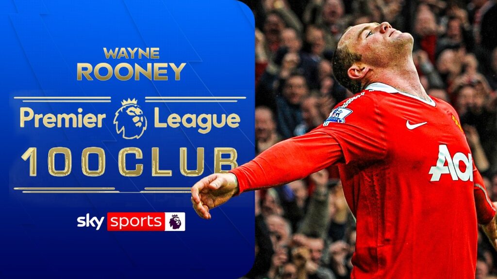 Rooney feirer 100 mål i Premier League