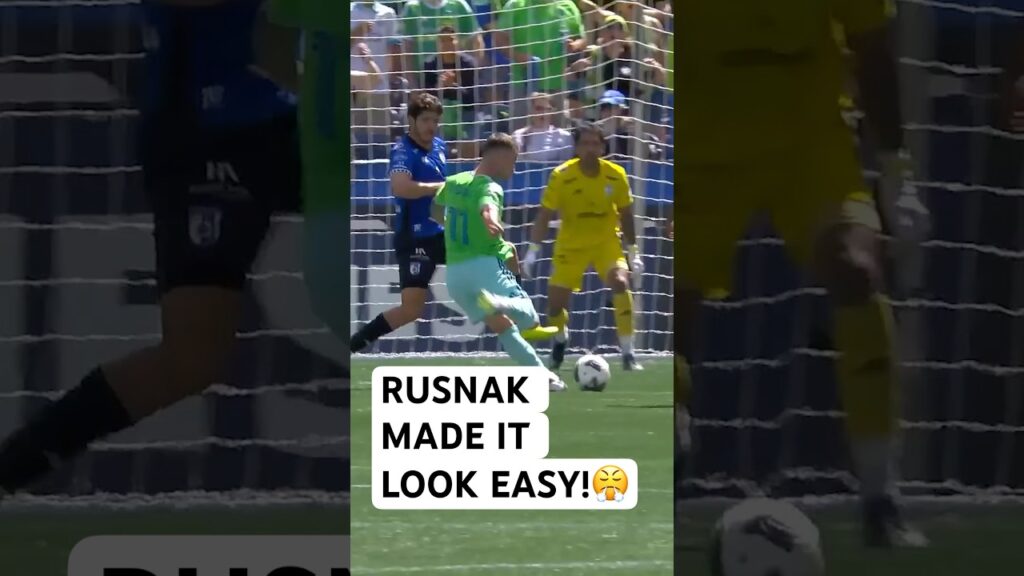 Rusnak plasserer ballen perfekt