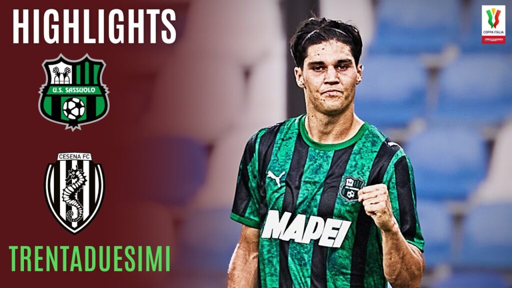 Sassuolo feirer mål mot Cesena