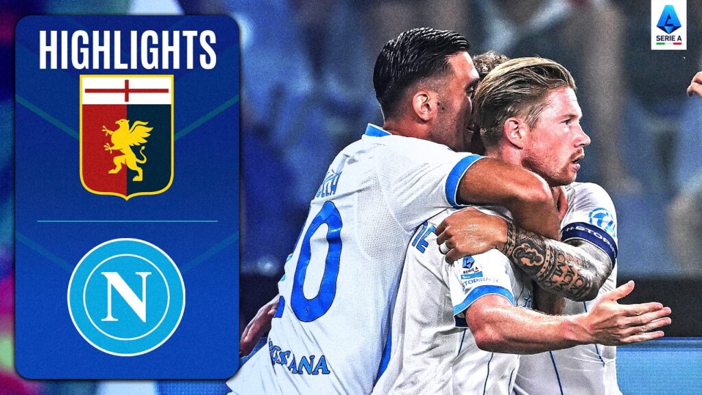 Sent målfeiring fra Napoli