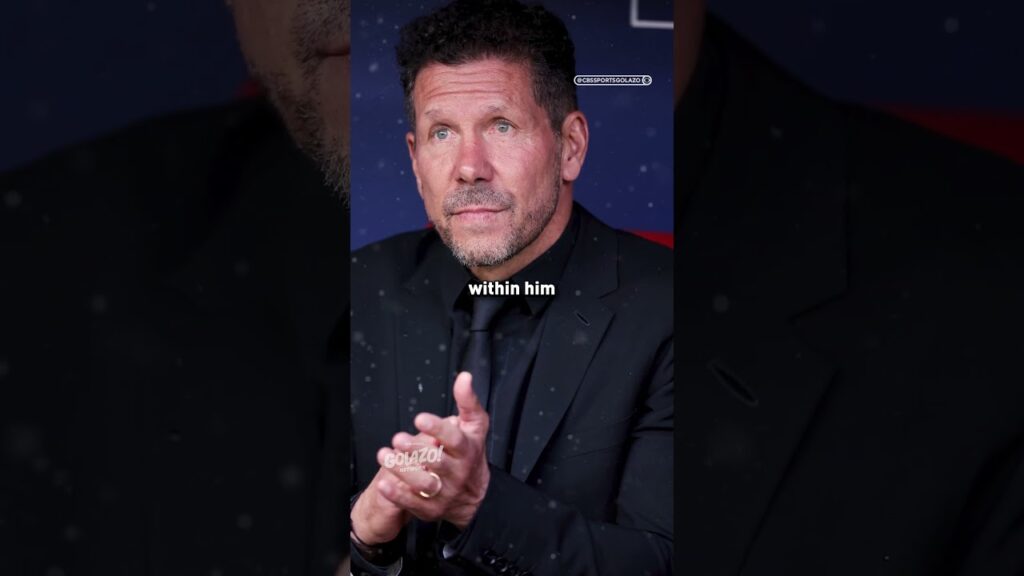 Simeone åpner opp om presset