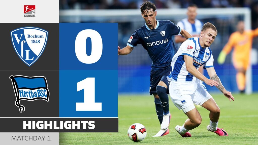 Tett kamp mellom Bochum og Hertha