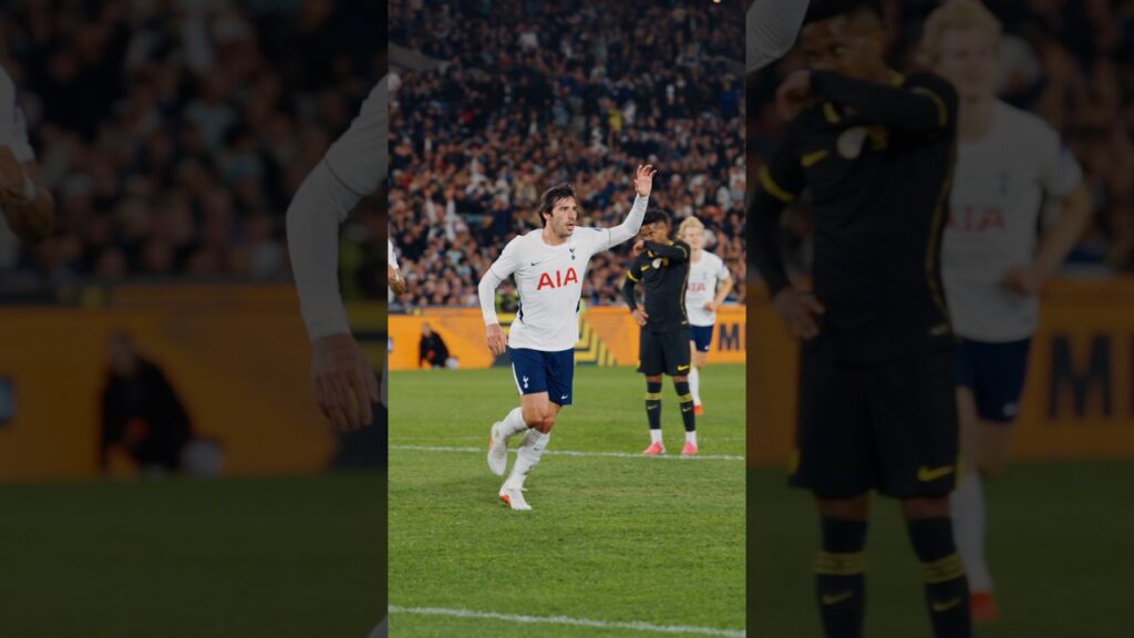 Tonali scorer sitt første mål for Spurs