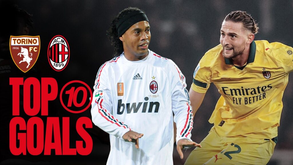 Top 10 mål fra Torino-Milan