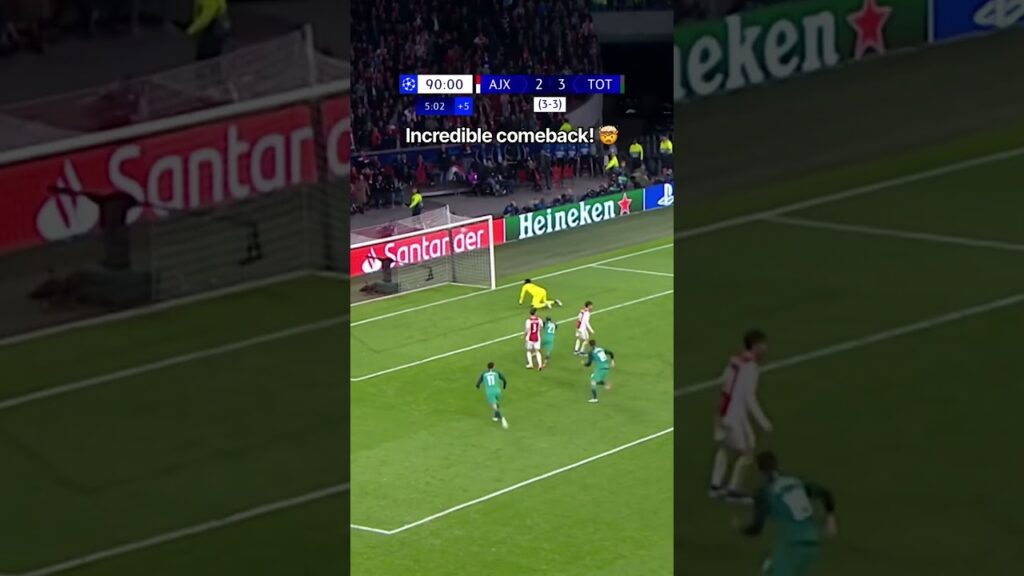 Tottenham snur kampen mot Ajax