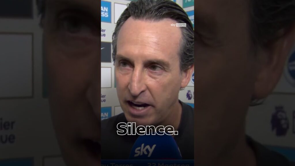 Treneren ber om stillhet