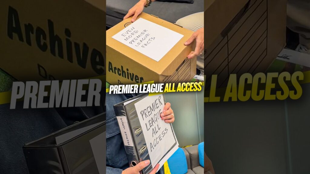 Uklar scene fra Premier League