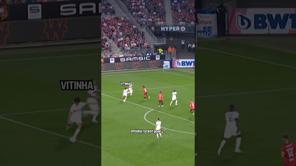 Vitinha fyrer løs fra distanse