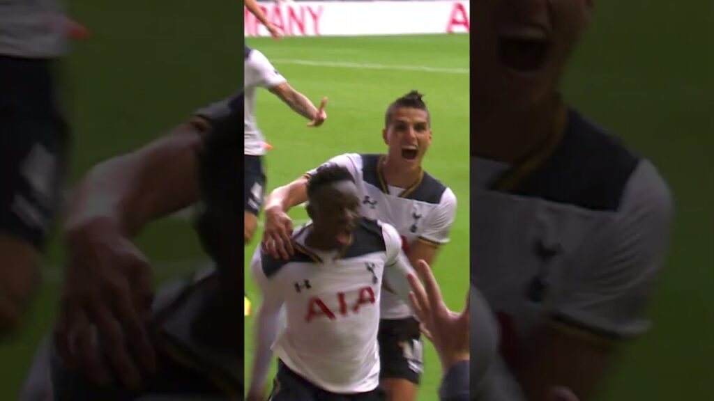 Wanyama scorer sitt første mål for Spurs