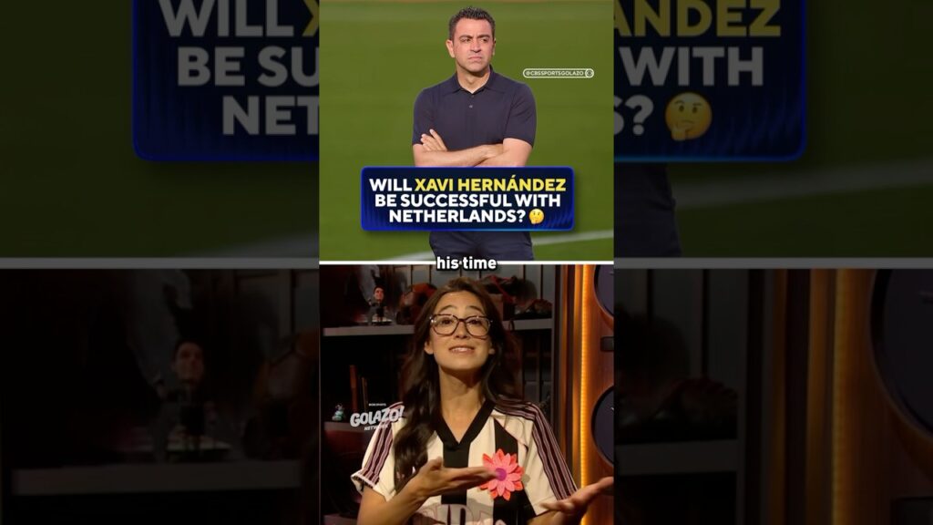 Xavi snakker om Nederland