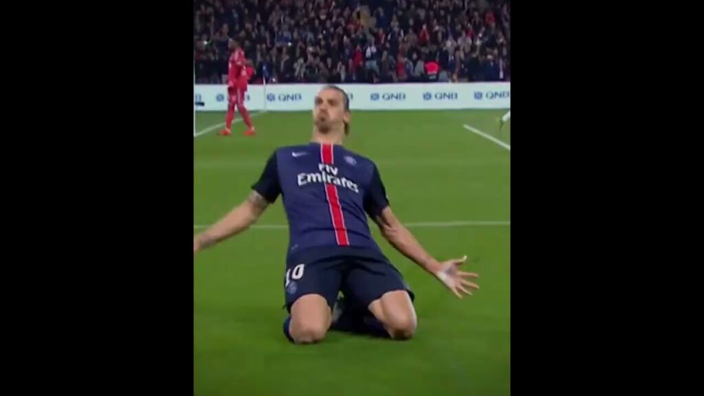 Zlatan med spektakulært mål